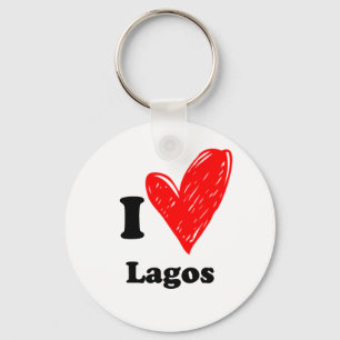 I love Lagos Key Ring