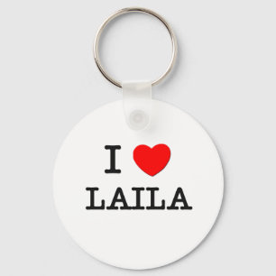 I Love Laila Key Ring
