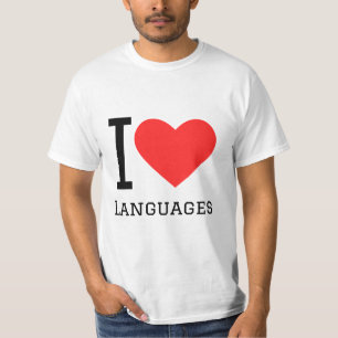 I love languages T-Shirt