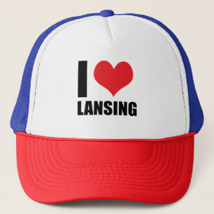 I love Lansing Trucker Hat