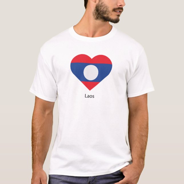 I Love Laos T-Shirt (Front)
