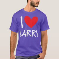 I Love Larry Name Personalised Men Guy BFF Friend
