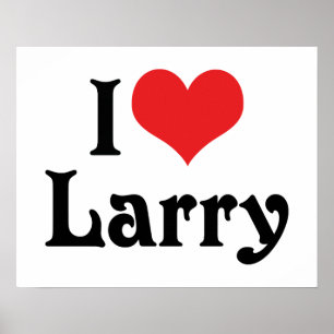 I Love Larry Poster