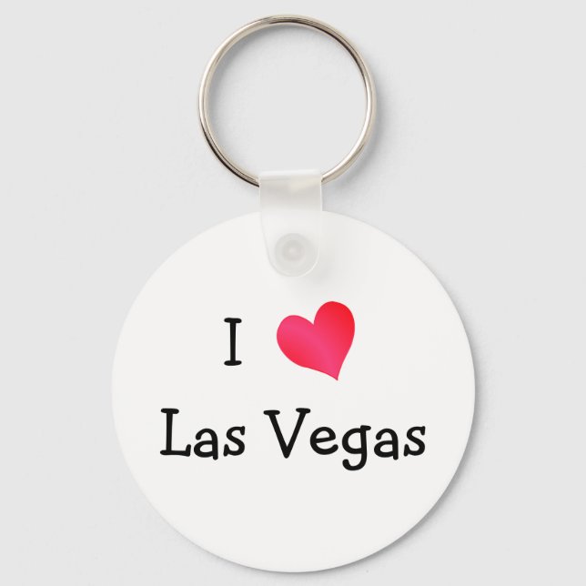 I Love Las Vegas Key Ring (Front)