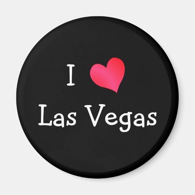 I Love Las Vegas Magnet (Front)