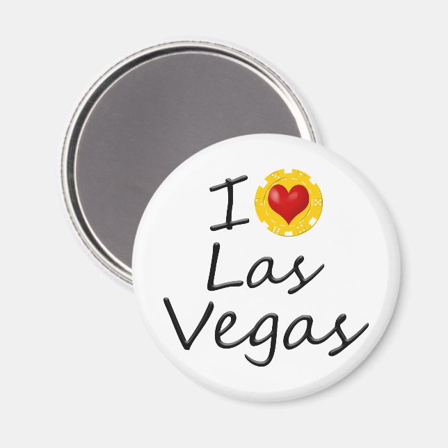 I Love Las Vegas Magnet (Front/Back)
