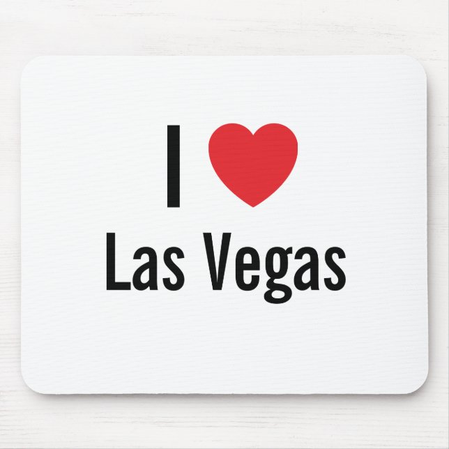 I love Las Vegas Mouse Mat (Front)