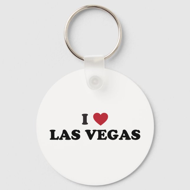 I Love Las Vegas Nevada Key Ring (Front)