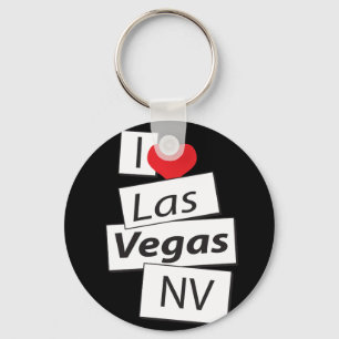 I Love Las Vegas NV Key Ring