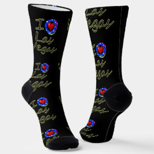 I Love Las Vegas Socks