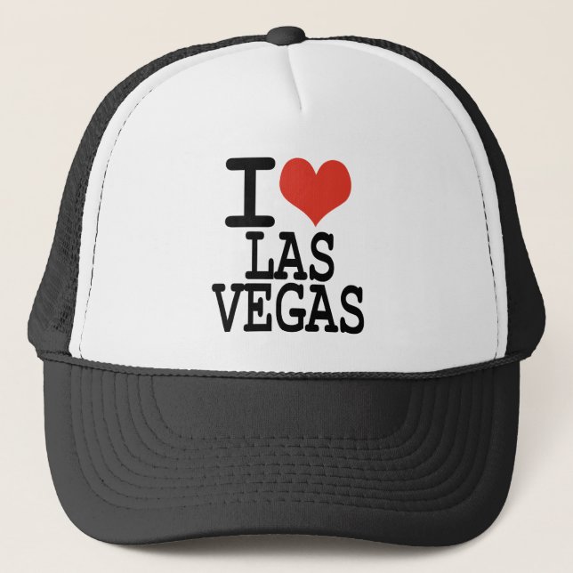 I love Las Vegas Trucker Hat (Front)
