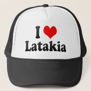 I Love Latakia, Syrian Arab Republic Trucker Hat
