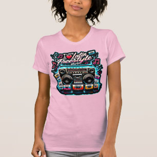 I Love Latin Freestyle Music  T-Shirt