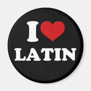 I Love Latin Magnet