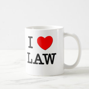 I Love Law Coffee Mug