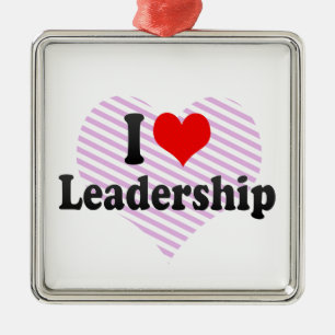 I love Leadership Metal Tree Decoration