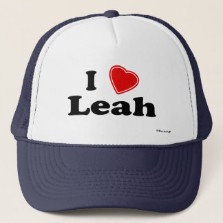 I Love Leah Trucker Hat