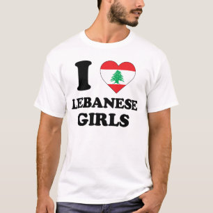 I love Lebanese Girls T-Shirt