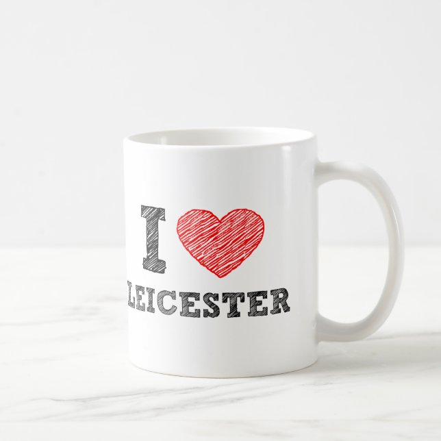 I-love-Leicester Coffee Mug (Right)