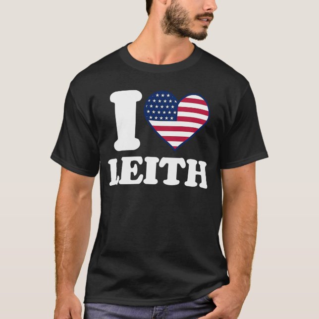 I love Leith I heart Leith T-Shirt (Front)