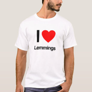 i love lemmings T-Shirt