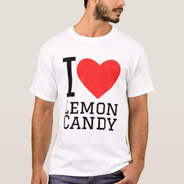 I love lemon candy  T-Shirt (Front)