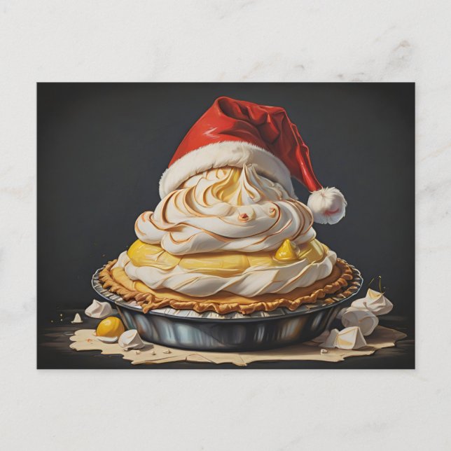 I love lemon meringue pie postcard (Front)