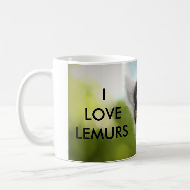 I love Lemurs MUG ! (Left)