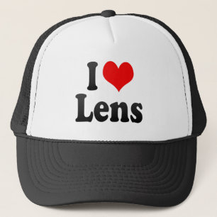I Love Lens, France. J'Ai L'Amour Lens, France Trucker Hat