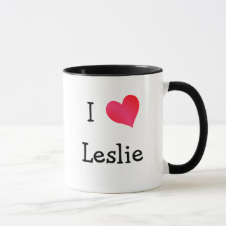 I Love Leslie Mug
