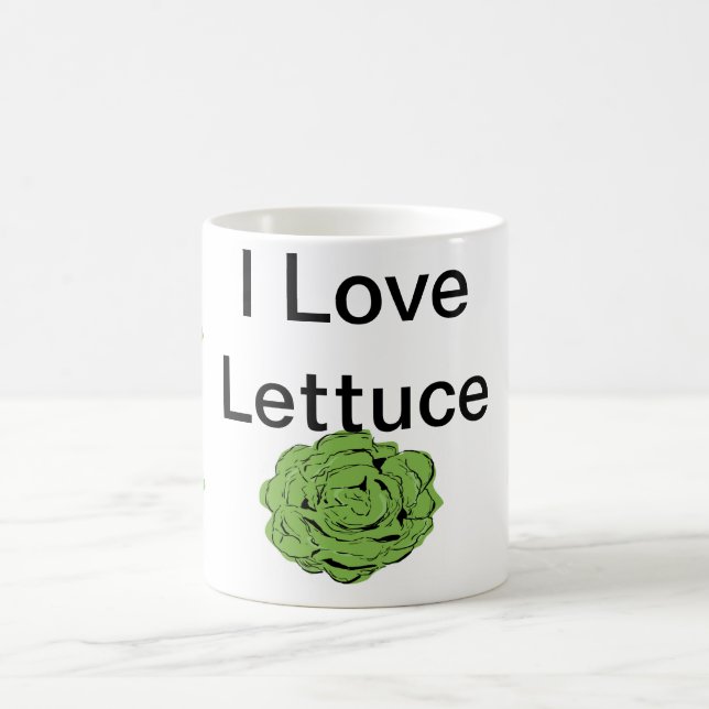 I Love Lettuce Classic Mug (Center)