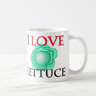 I Love Lettuce Coffee Mug