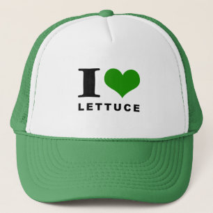 I love lettuce trucker hat