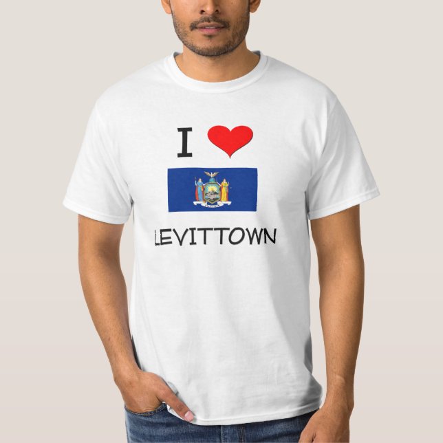 I Love Levittown New York T-Shirt (Front)