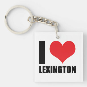I love Lexington Key Ring