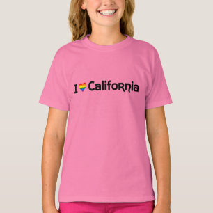 I love LGBT California state T-Shirt