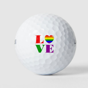 I love LGBT Golf Balls