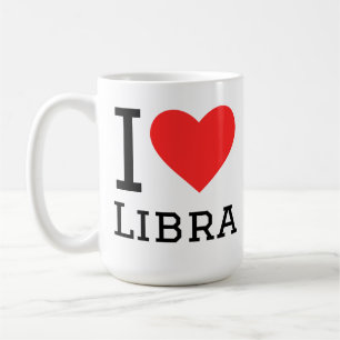 I love libra coffee mug