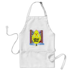 I Love Library Chicks Standard Apron