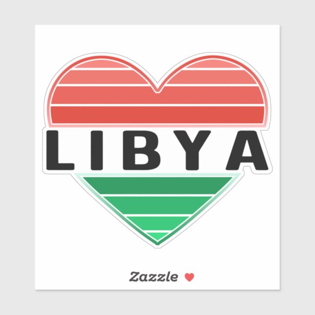 I Love Libya, Libyan Heart (Sheet)