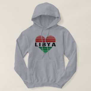 I Love Libya, Libyan Heart Hoodie