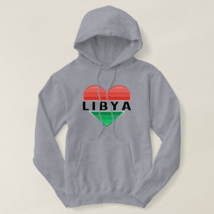 I Love Libya, Libyan Heart Hoodie