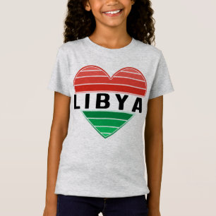 I Love Libya, Libyan Heart T-Shirt