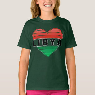 I Love Libya, Libyan Heart T-Shirt