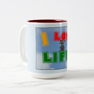 "I Love Life!" Coffee Mug