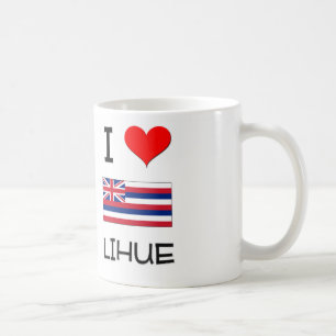 I Love LIHUE Hawaii Coffee Mug