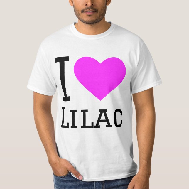 I love lilac T-Shirt (Front)