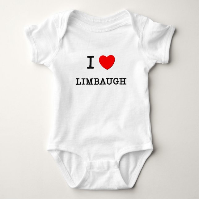 I Love Limbaugh Baby Bodysuit (Front)