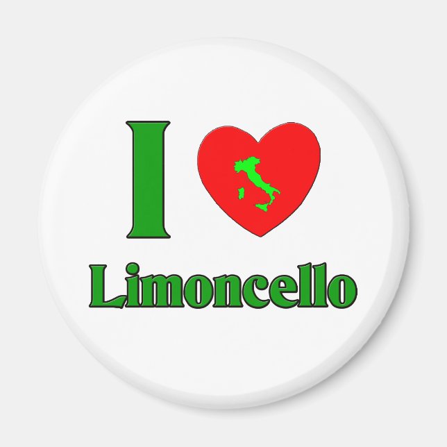 I Love Limoncello Magnet (Front)