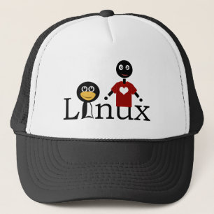 I love Linux Trucker Hat